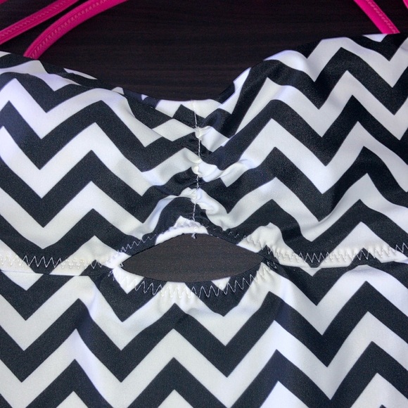 Roxy Striped Bathing Suit - Picture 3 of 5